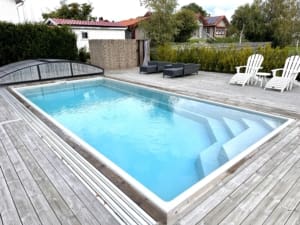 Pool till villa